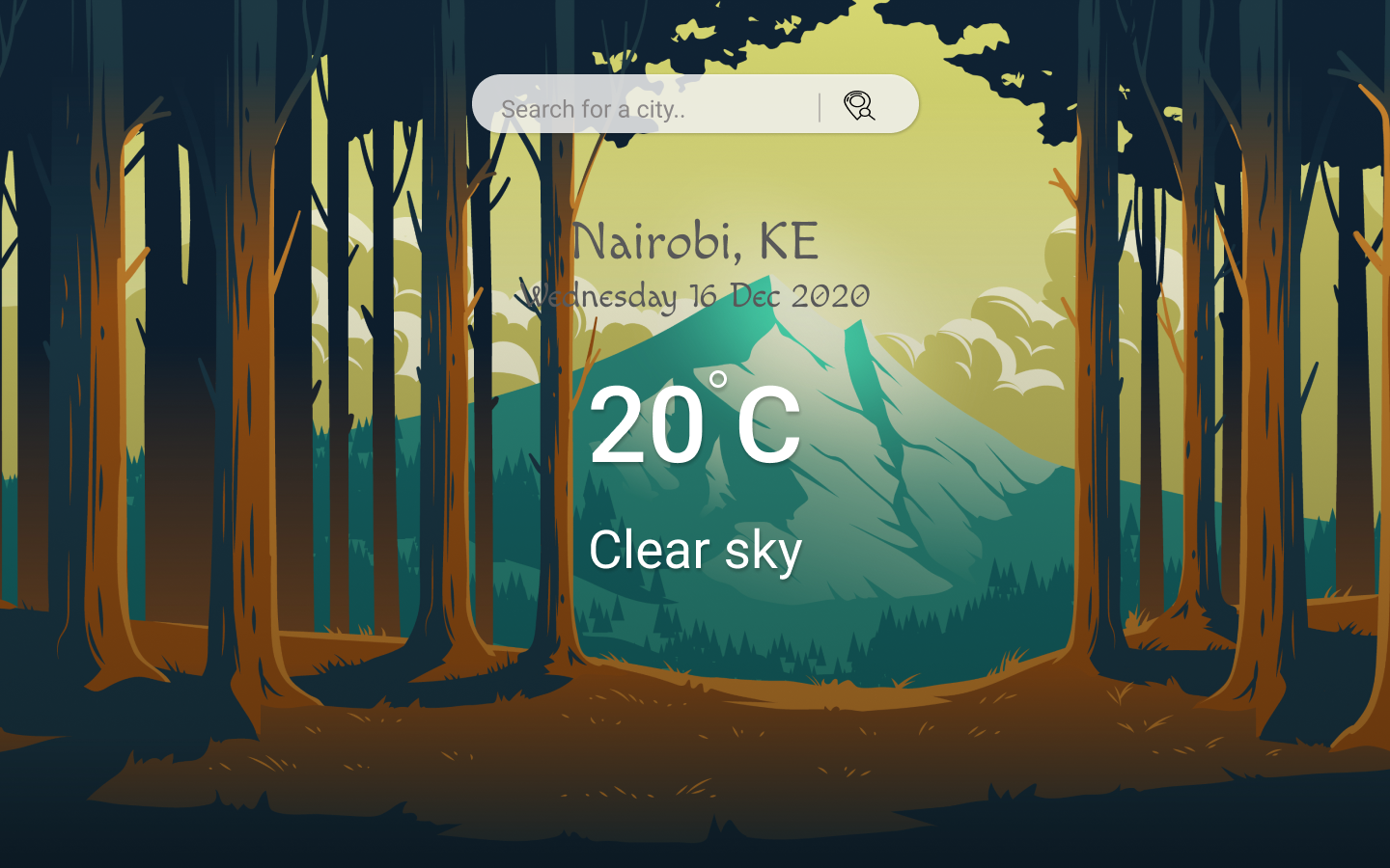 weather app